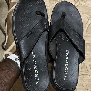 Cole Haan Black Men's Flip-Flops